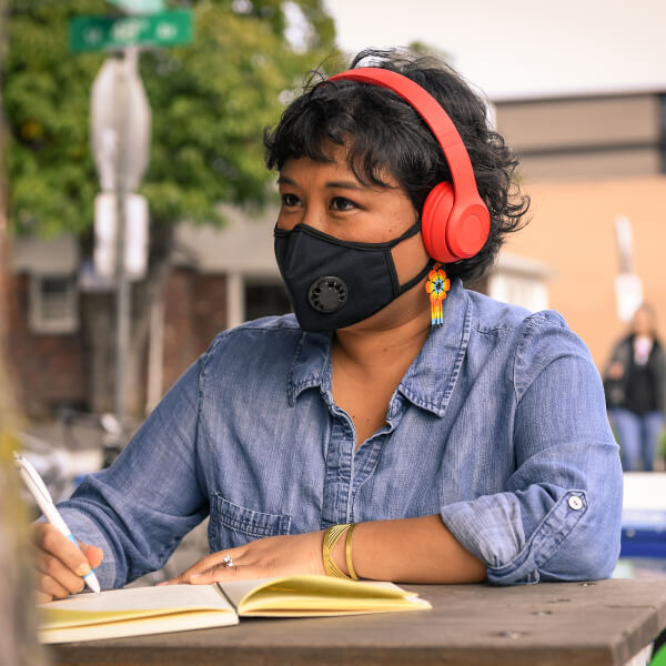 Face mask while working