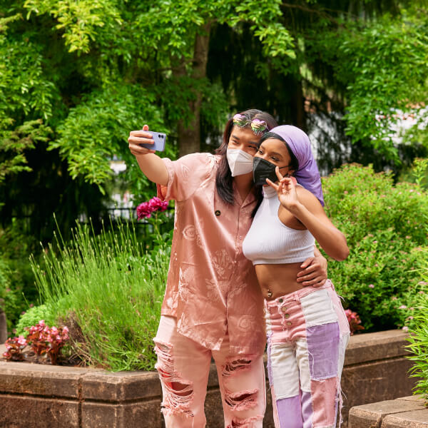 Park selfie